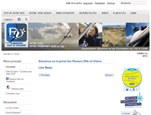Tablet Screenshot of planeur35.org